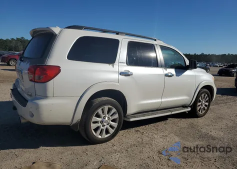 2011 Toyota Sequoia Platinum from USA, damaged, VIN 5TDYY5G16BS036251